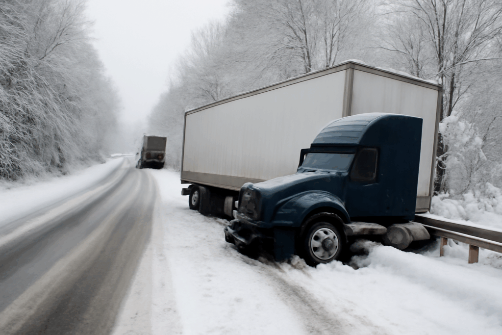 What Evidence Matters Most After a Winter Weather Truck Accident in Pennsylvania