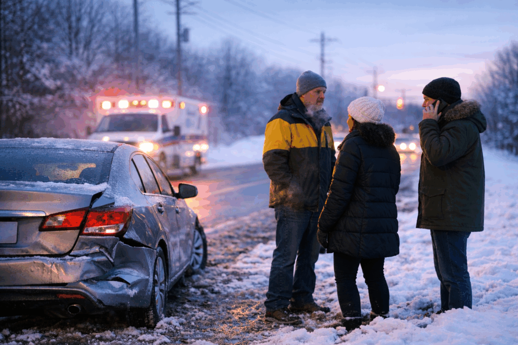 Five Signs of Hidden Injuries After a Car Crash in Cold Weather