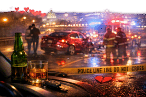 Why Valentine’s Day Is One of the Most Dangerous Days for Drunk Driving Accidents in Pennsylvania
