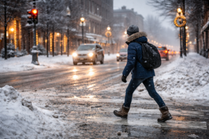 Winter Pedestrian Injuries in Pennsylvania: Why Timing and Temperature Matter