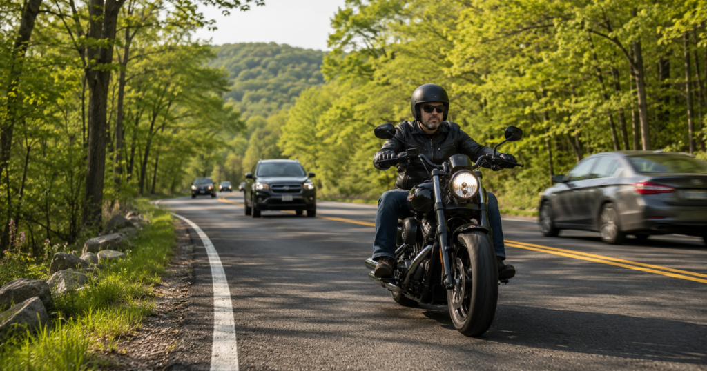 Motorcycle Accidents During Pennsylvania’s Spring Event Season: How Liability Is Proven When Drivers “Didn’t See” the Rider