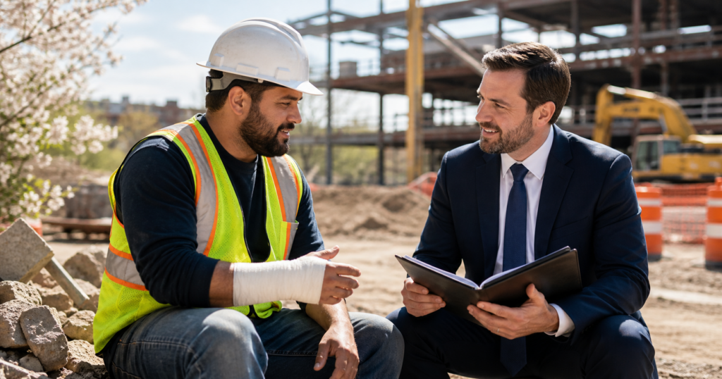 Workers’ Compensation vs. Third-Party Claims After a Spring Construction Injury in Pennsylvania: Understanding the Differences