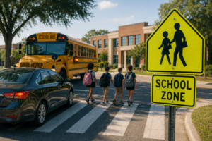 School Zone Car Accident Liability in Lancaster
